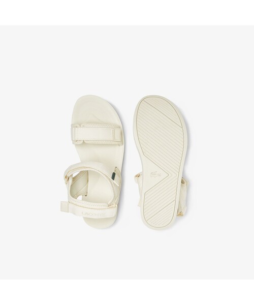 LACOSTE（ラコステ）の「メンズ SURUGA 0921 1（サンダル・メンズ・オフホワイト・26.5cm/25.0cm/27.0cm/28.0cm）」の4枚目の写真