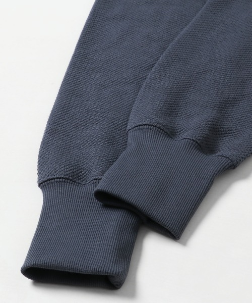 KRIFF MAYER（クリフメイヤー）の「ビッグピケクルー（スウェット・メンズ・ベージュ/ネイビー/オレンジ/グリーン/チャコール・SMALL/MEDIUM/LARGE/X-LARGE）」の11枚目の写真