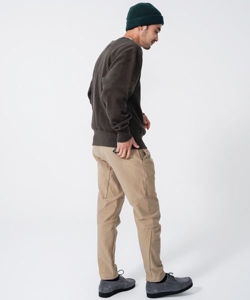 KRIFF MAYER（クリフメイヤー）の「ビッグピケクルー（スウェット・メンズ・ベージュ/ネイビー/オレンジ/グリーン/チャコール・SMALL/MEDIUM/LARGE/X-LARGE）」の17枚目の写真