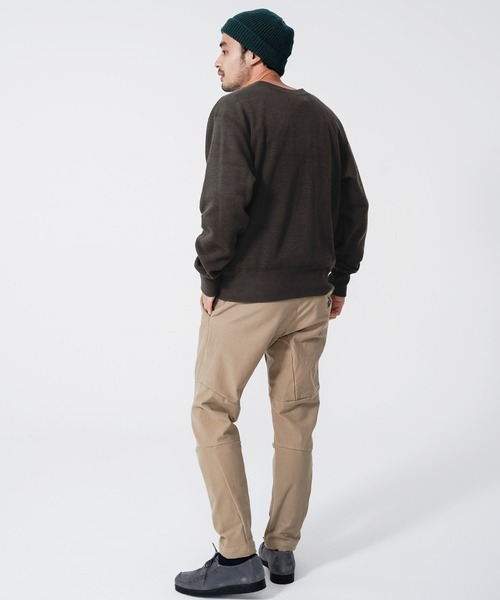 KRIFF MAYER（クリフメイヤー）の「ビッグピケクルー（スウェット・メンズ・ベージュ/ネイビー/オレンジ/グリーン/チャコール・SMALL/MEDIUM/LARGE/X-LARGE）」の18枚目の写真