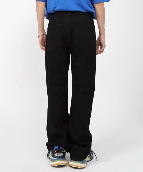 WESTBOY（ウエストボーイ）の「ルーズフレアデニムパンツ/セミワイドデニムパンツ フェード WO21S605PT 【WB ORIGINALS】（デニムパンツ・メンズ・ライトブルー/グレー/ブルー/ホワイト/ブラック/ライトグレー/ブルー系その他・M/L/XL/S）」の17枚目の写真