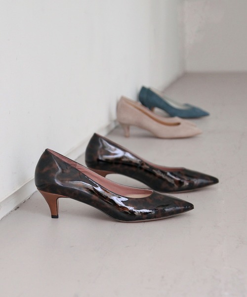 PICHE ABAHOUSE（ピシェ アバハウス）の「【最高パンプス/5cmヒール】美脚×快適 パンプス（パンプス・レディース・ダークブラウン/グレイッシュベージュ/ブルー・35/36/37/40/34/38/39）」の2枚目の写真