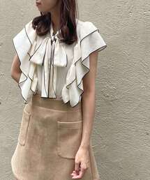 MAJESTIC LEGON | クラシカルノースリブラウス(シャツ/ブラウス)