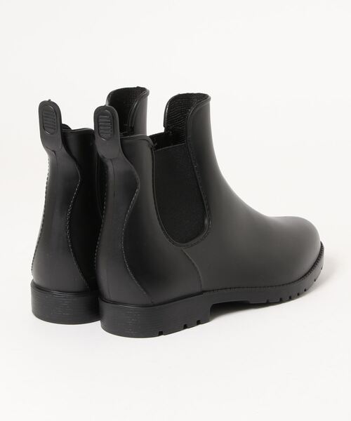 NOFALL(ノーフォール)の「ショートレインブーツ(レインシューズ・レディース・ブラック/ダークブラウン・LL/SS/S/M/L/3L)」の4枚目の写真