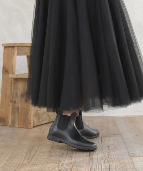 NOFALL(ノーフォール)の「ショートレインブーツ(レインシューズ・レディース・ブラック/ダークブラウン・LL/SS/S/M/L/3L)」の12枚目の写真