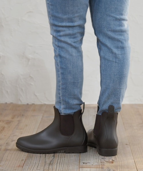 NOFALL(ノーフォール)の「ショートレインブーツ(レインシューズ・レディース・ブラック/ダークブラウン・LL/SS/S/M/L/3L)」の8枚目の写真