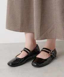 ダブルストラップバレー/バレーシューズ