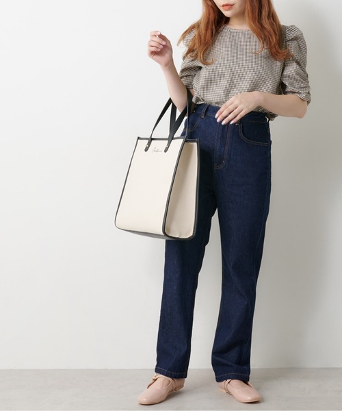 OLIVE des OLIVE（オリーブデオリーブ）の「ダブルストラップバレー/バレーシューズ（バレエシューズ・レディース・ベージュ/ブラック/ゴールド・LARGE/MEDIUM/SMALL）」の12枚目の写真