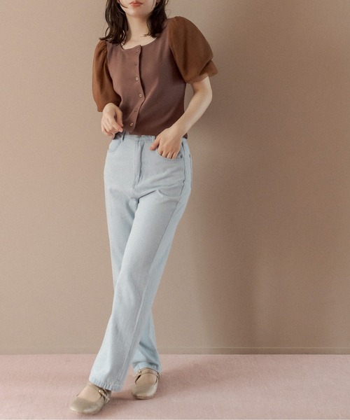 OLIVE des OLIVE（オリーブデオリーブ）の「ダブルストラップバレー/バレーシューズ（バレエシューズ・レディース・ベージュ/ブラック/ゴールド・LARGE/MEDIUM/SMALL）」の16枚目の写真