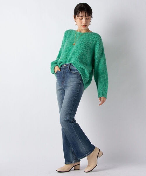 MARIAN（マリアン）の「【MARIAN/ マリアン】ラウンドヒールブーツ（ブーツ・レディース・オフホワイト/ブラック/キャメル・36/37/38）」の11枚目の写真