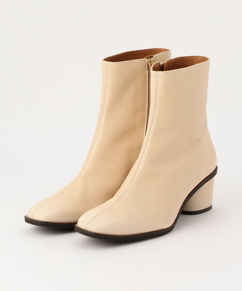 MARIAN（マリアン）の「【MARIAN/ マリアン】ラウンドヒールブーツ（ブーツ・レディース・オフホワイト/ブラック/キャメル・36/37/38）」の4枚目の写真