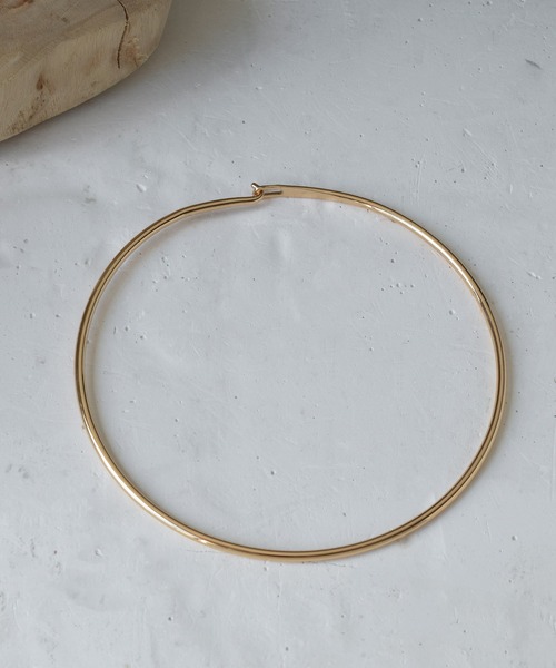 GOLDY（ゴールディ）の「ミニマル ライン ネックカフ（ネックレス・レディース・シルバー/ゴールド/その他1・FREE）」の9枚目の写真