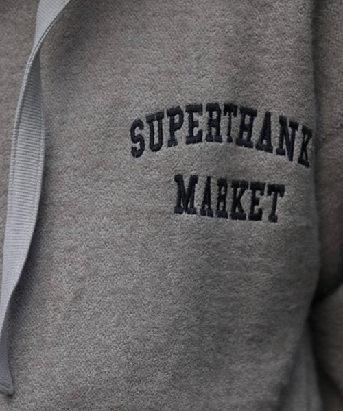 SUPERTHANKS(スーパーサンクス)の「【別注】SUPERTHANKS/スーパーサンクス/ボアプルパーカー(パーカー・メンズ・ホワイト/ブラック/グレー・SMALL/MEDIUM)」の10枚目の写真