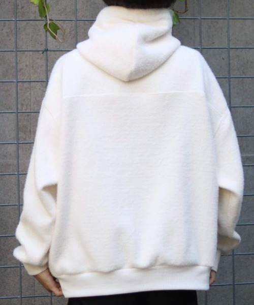 SUPERTHANKS(スーパーサンクス)の「【別注】SUPERTHANKS/スーパーサンクス/ボアプルパーカー(パーカー・メンズ・ホワイト/ブラック/グレー・SMALL/MEDIUM)」の13枚目の写真