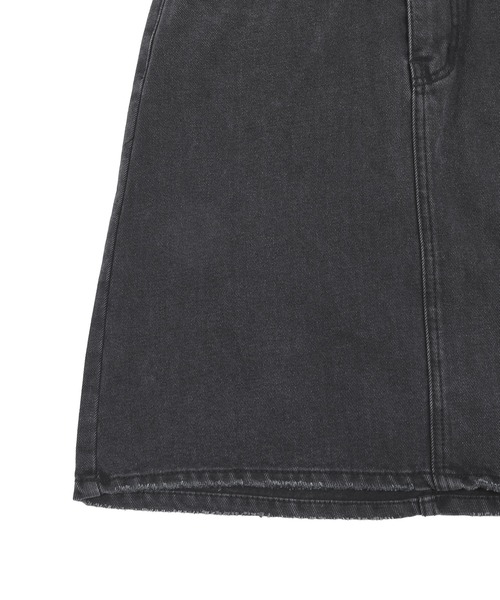 Figments（フィグメンツ）の「デニムスカート（デニムスカート・レディース・ブラック・MEDIUM/SMALL）」の2枚目の写真