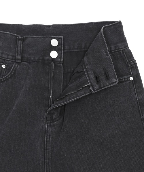 Figments（フィグメンツ）の「デニムスカート（デニムスカート・レディース・ブラック・MEDIUM/SMALL）」の6枚目の写真