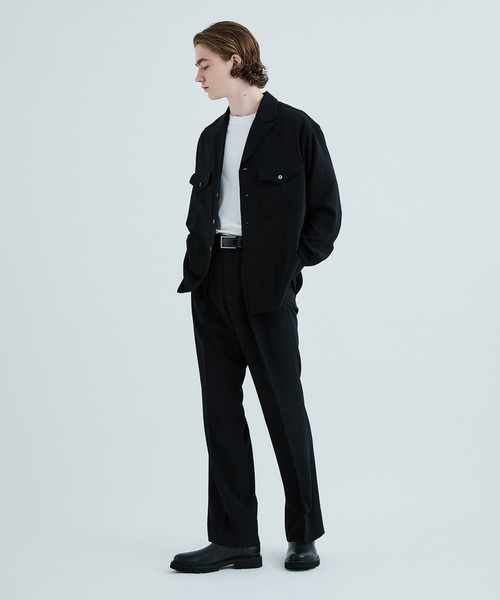 LITTLEBIG（リトルビッグ）の「【LITTLEBIG/リトルビック】STUDIOUS別注 SHIRT（シャツ/ブラウス・メンズ・ブラック/ダークグレー・46/44）」の6枚目の写真