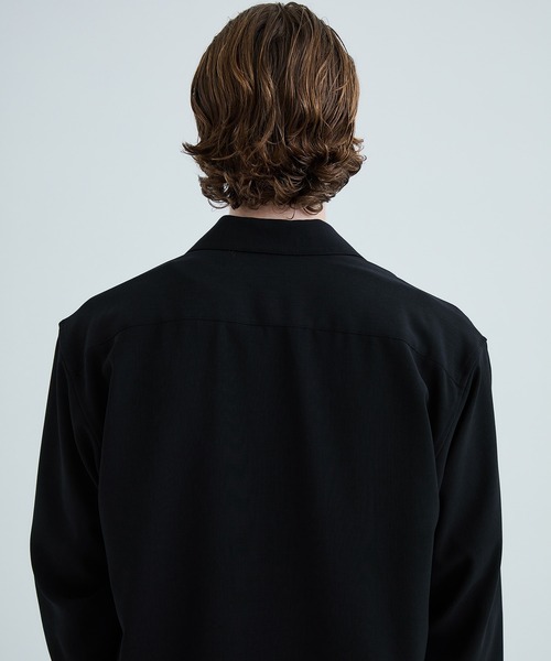 LITTLEBIG（リトルビッグ）の「【LITTLEBIG/リトルビック】STUDIOUS別注 SHIRT（シャツ/ブラウス・メンズ・ブラック/ダークグレー・46/44）」の7枚目の写真