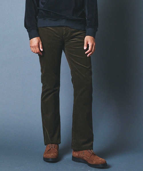 Magine（マージン）の「CTN CORDULOY BOOT CUT 5PKT PANTS コーデュロイ　ブーツカット（その他パンツ・メンズ・オリーブ/ブラック/ダークブラウン/ブラウン・44/46/48）」の3枚目の写真