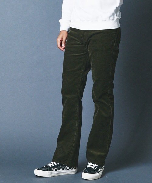 Magine（マージン）の「CTN CORDULOY BOOT CUT 5PKT PANTS コーデュロイ　ブーツカット（その他パンツ・メンズ・オリーブ/ブラック/ダークブラウン/ブラウン・44/46/48）」の4枚目の写真