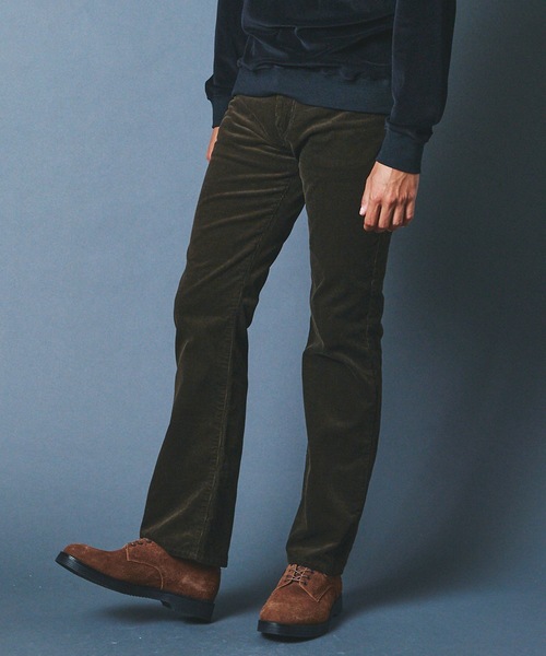 Magine（マージン）の「CTN CORDULOY BOOT CUT 5PKT PANTS コーデュロイ　ブーツカット（その他パンツ・メンズ・オリーブ/ブラック/ダークブラウン/ブラウン・44/46/48）」の6枚目の写真