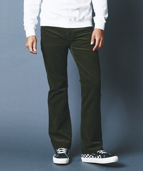 Magine（マージン）の「CTN CORDULOY BOOT CUT 5PKT PANTS コーデュロイ　ブーツカット（その他パンツ・メンズ・オリーブ/ブラック/ダークブラウン/ブラウン・44/46/48）」の11枚目の写真