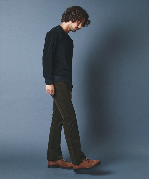 Magine（マージン）の「CTN CORDULOY BOOT CUT 5PKT PANTS コーデュロイ　ブーツカット（その他パンツ・メンズ・オリーブ/ブラック/ダークブラウン/ブラウン・44/46/48）」の17枚目の写真