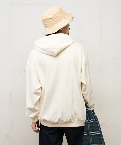 CIAOPANIC TYPY（チャオパニックティピー）の「バックサーマル プルパーカー（パーカー・メンズ・ブラック/オフホワイト/ブルー・S/M/L）」の5枚目の写真