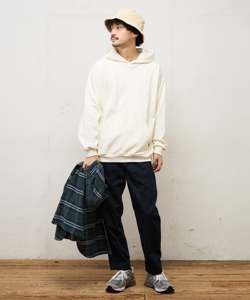 CIAOPANIC TYPY（チャオパニックティピー）の「バックサーマル プルパーカー（パーカー・メンズ・ブラック/オフホワイト/ブルー・S/M/L）」の6枚目の写真