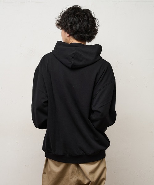 CIAOPANIC TYPY（チャオパニックティピー）の「バックサーマル プルパーカー（パーカー・メンズ・ブラック/オフホワイト/ブルー・S/M/L）」の17枚目の写真