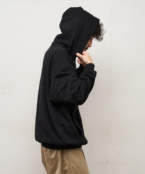 CIAOPANIC TYPY（チャオパニックティピー）の「バックサーマル プルパーカー（パーカー・メンズ・ブラック/オフホワイト/ブルー・S/M/L）」の16枚目の写真