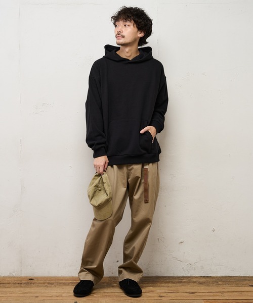 CIAOPANIC TYPY（チャオパニックティピー）の「バックサーマル プルパーカー（パーカー・メンズ・ブラック/オフホワイト/ブルー・S/M/L）」の18枚目の写真