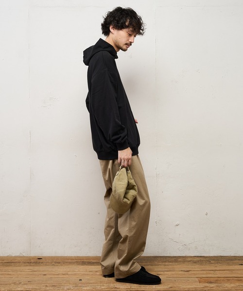 CIAOPANIC TYPY（チャオパニックティピー）の「バックサーマル プルパーカー（パーカー・メンズ・ブラック/オフホワイト/ブルー・S/M/L）」の19枚目の写真