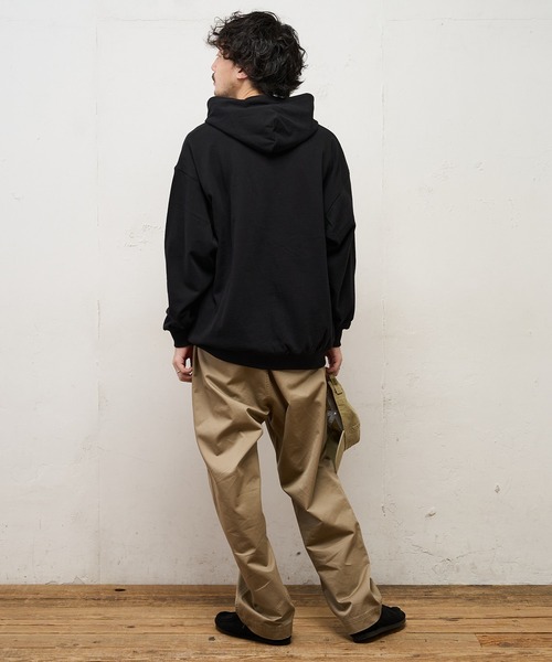 CIAOPANIC TYPY（チャオパニックティピー）の「バックサーマル プルパーカー（パーカー・メンズ・ブラック/オフホワイト/ブルー・S/M/L）」の20枚目の写真