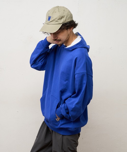 CIAOPANIC TYPY（チャオパニックティピー）の「バックサーマル プルパーカー（パーカー・メンズ・ブラック/オフホワイト/ブルー・S/M/L）」の10枚目の写真