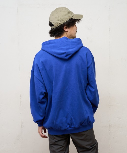 CIAOPANIC TYPY（チャオパニックティピー）の「バックサーマル プルパーカー（パーカー・メンズ・ブラック/オフホワイト/ブルー・S/M/L）」の11枚目の写真