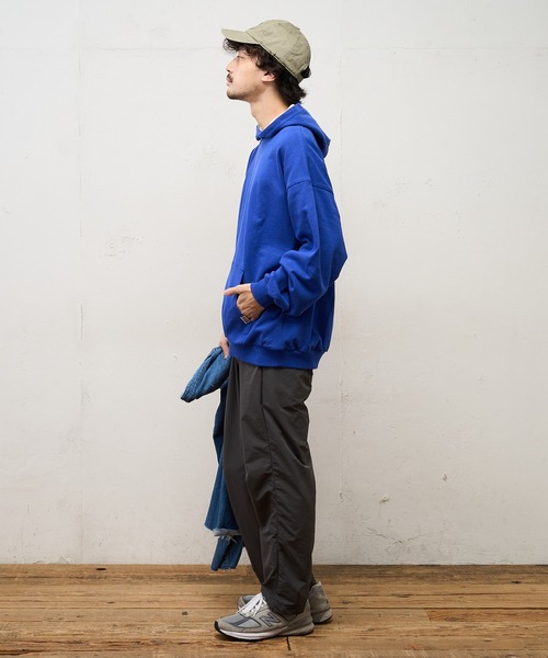 CIAOPANIC TYPY（チャオパニックティピー）の「バックサーマル プルパーカー（パーカー・メンズ・ブラック/オフホワイト/ブルー・S/M/L）」の13枚目の写真