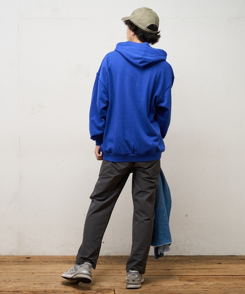 CIAOPANIC TYPY（チャオパニックティピー）の「バックサーマル プルパーカー（パーカー・メンズ・ブラック/オフホワイト/ブルー・S/M/L）」の14枚目の写真