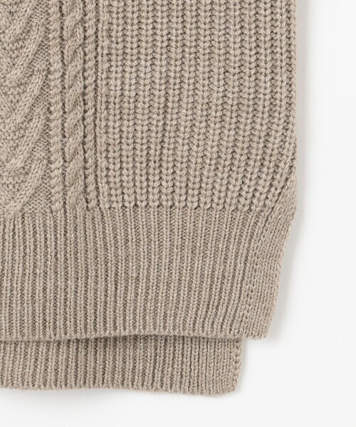 J.PRESS Ladies(J.プレス レディス)の「【洗える】WOOL ACRYLIC ニットベスト(ベスト・レディース・ワイン系/ベージュ系/ライトグレー系・SMALL)」の13枚目の写真
