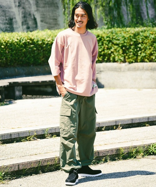 HINSON（ヒンソン）の「【HINSON×BAYFLOW】カーゴパンツ（その他パンツ・メンズ・カーキ/ブラック・LARGE/MEDIUM）」の5枚目の写真