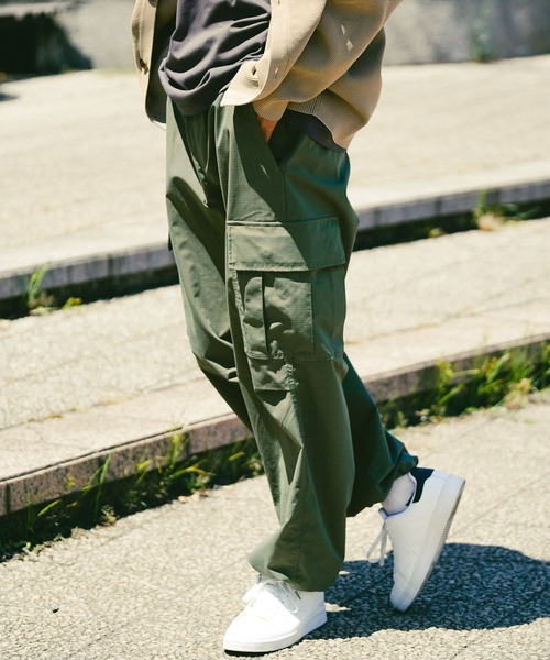 HINSON（ヒンソン）の「【HINSON×BAYFLOW】カーゴパンツ（その他パンツ・メンズ・カーキ/ブラック・LARGE/MEDIUM）」の6枚目の写真