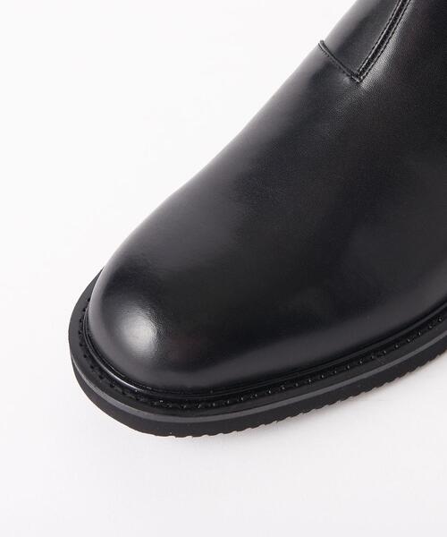 BEAUTY&YOUTH UNITED ARROWS（ビューティーアンドユースユナイテッドアローズ）の「【WEB限定】 by リサイクルレザー サイドゴア ブーツ（ブーツ・メンズ・ブラック・8/10/9/7）」の9枚目の写真