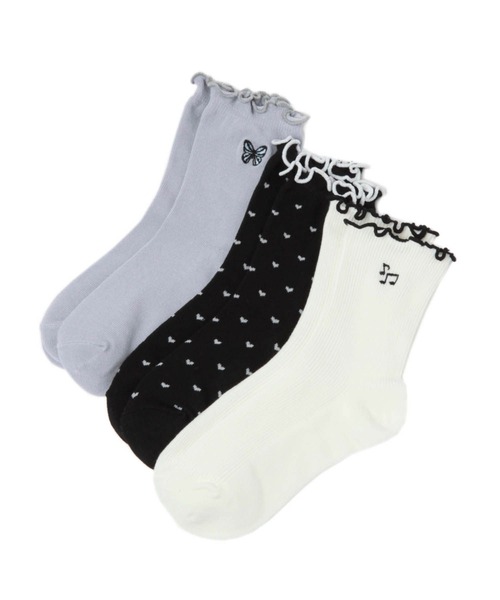 GLOBAL WORK（グローバルワーク）の「消臭アソートソックス/215366（ソックス/靴下・キッズ・その他3/ホワイト系その他/ホワイト系その他3/ホワイト/その他1/ホワイト系その他2/その他2/オフホワイト/ブラック/その他/グレー系その他/グレー系その他4/グレー系その他3/グレー系その他6/ライトグレー/グレー/グリーン/ブラック系その他3/ホワイト系その他4/パープル/ブラック系その他2/グレー系その他2/その他4/ブラック系その他・LARGE/MEDIUM/SMALL/X-LARGE）」の9枚目の写真