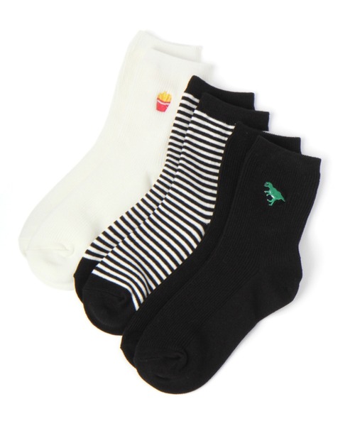 GLOBAL WORK（グローバルワーク）の「消臭アソートソックス/215366（ソックス/靴下・キッズ・その他3/ホワイト系その他/ホワイト系その他3/ホワイト/その他1/ホワイト系その他2/その他2/オフホワイト/ブラック/その他/グレー系その他/グレー系その他4/グレー系その他3/グレー系その他6/ライトグレー/グレー/グリーン/ブラック系その他3/ホワイト系その他4/パープル/ブラック系その他2/グレー系その他2/その他4/ブラック系その他・LARGE/MEDIUM/SMALL/X-LARGE）」の2枚目の写真