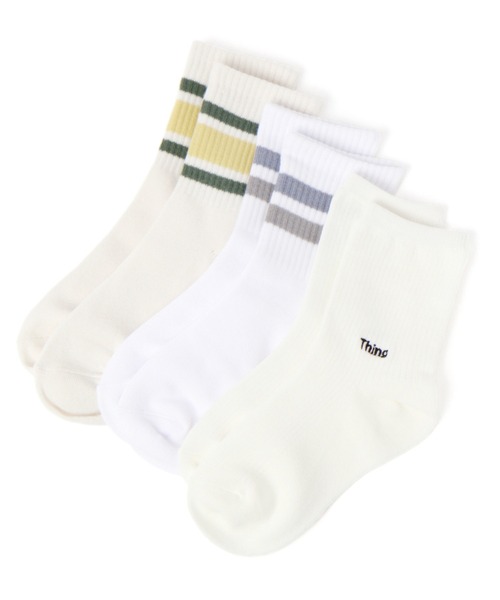 GLOBAL WORK（グローバルワーク）の「消臭アソートソックス/215366（ソックス/靴下・キッズ・その他3/ホワイト系その他/ホワイト系その他3/ホワイト/その他1/ホワイト系その他2/その他2/オフホワイト/ブラック/その他/グレー系その他/グレー系その他4/グレー系その他3/グレー系その他6/ライトグレー/グレー/グリーン/ブラック系その他3/ホワイト系その他4/パープル/ブラック系その他2/グレー系その他2/その他4/ブラック系その他・LARGE/MEDIUM/SMALL/X-LARGE）」の6枚目の写真