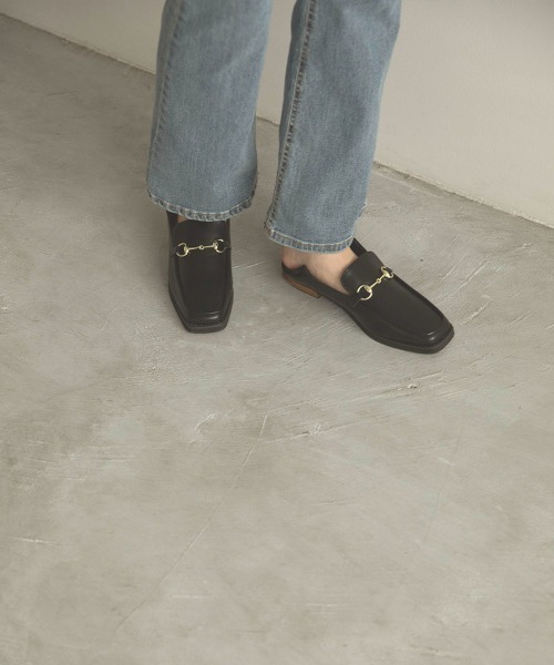 marjour（マージュール）の「BIT LOAFER（ローファー・レディース・ブラック/ブラウン・S/M/L/LL）」の16枚目の写真
