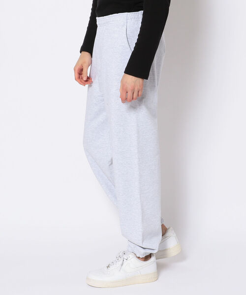 LOS ANGELES APPAREL（ロサンゼルスアパレル）の「LA APPAREL / ロサンゼルスアパレル　 HEAVY FLEECE SWEAT PANTS ヘビーフリーススウェットパンツ（スウェットパンツ・メンズ・ライトグレー/ブラック・MEDIUM/LARGE）」の3枚目の写真