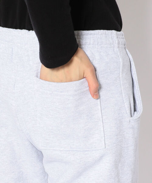 LOS ANGELES APPAREL（ロサンゼルスアパレル）の「LA APPAREL / ロサンゼルスアパレル　 HEAVY FLEECE SWEAT PANTS ヘビーフリーススウェットパンツ（スウェットパンツ・メンズ・ライトグレー/ブラック・MEDIUM/LARGE）」の7枚目の写真