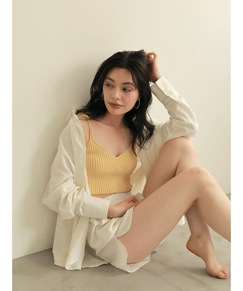 ACYM(アシーム)の「Relax linen short パンツ(その他パンツ・レディース・ベージュ/アイボリー・FREE)」の10枚目の写真