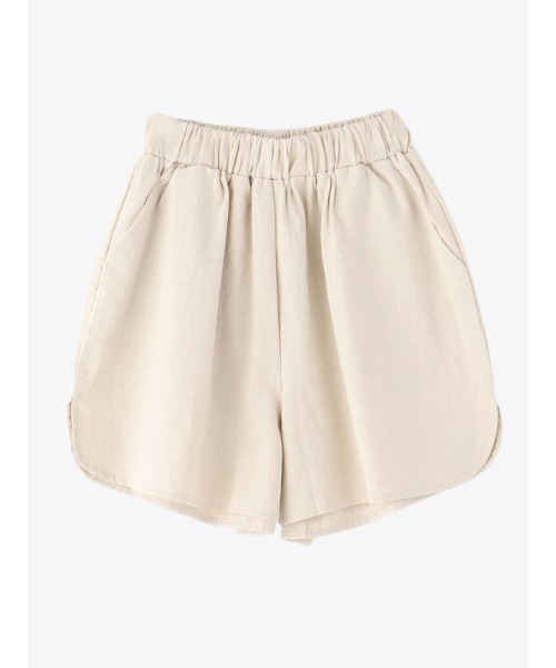 ACYM(アシーム)の「Relax linen short パンツ(その他パンツ・レディース・ベージュ/アイボリー・FREE)」の12枚目の写真
